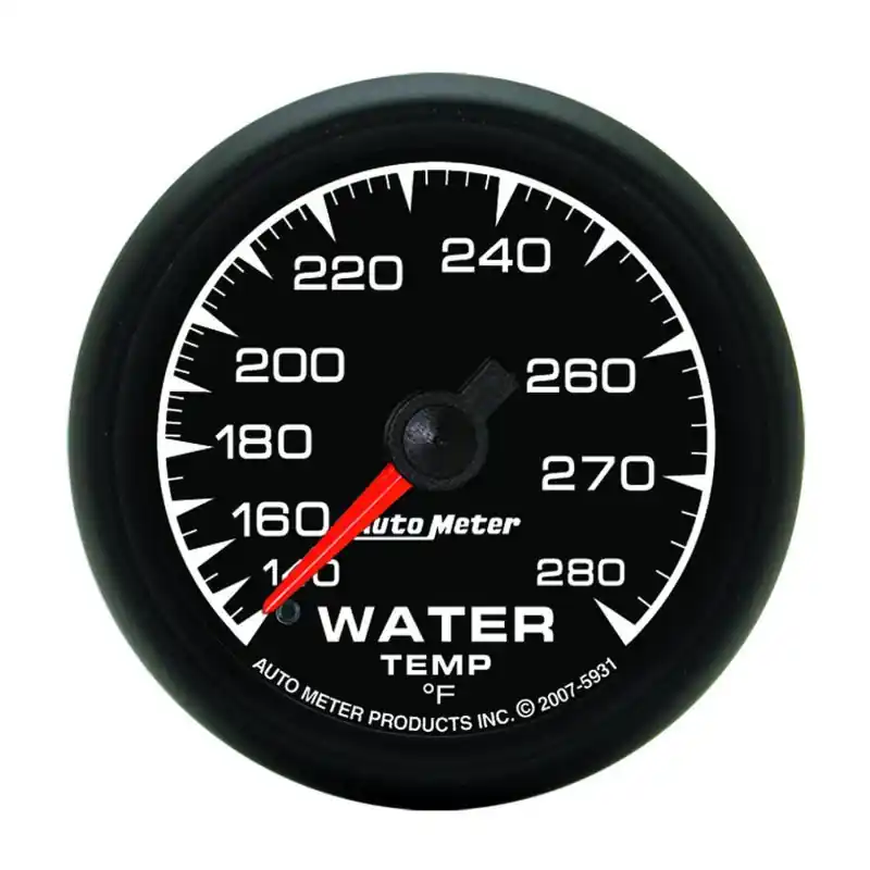 Autometer ES 52mm 140-280 Deg F Mechanical Water Temperature Gauge (ATM5931)