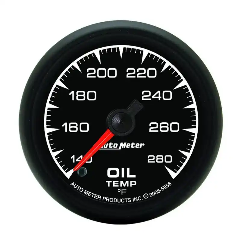 Autometer ES 52.4mm 140-280 Degree F Oil Temprature Gauge (ATM5956)