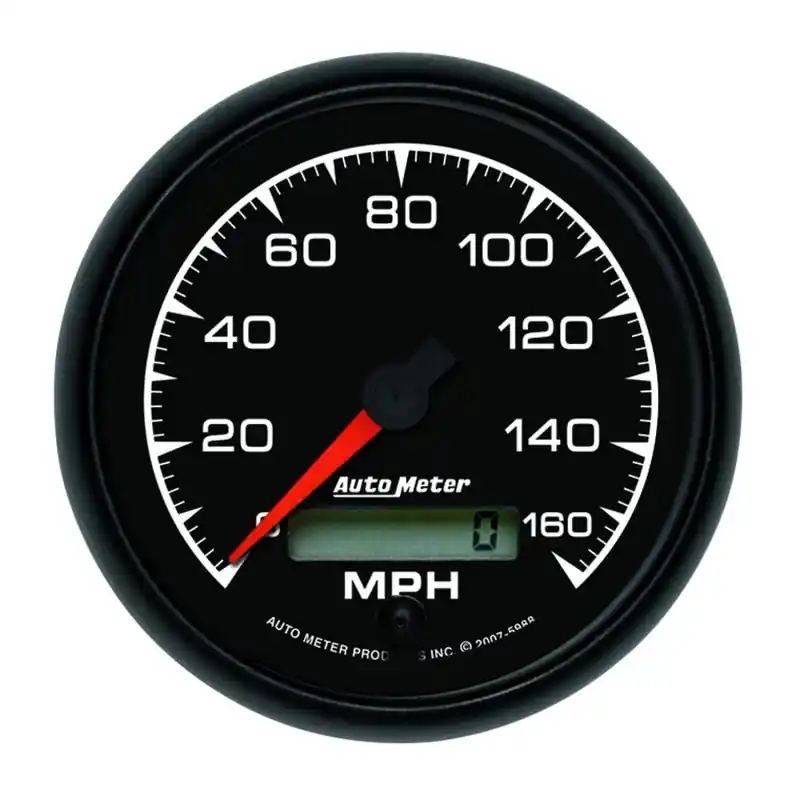 Autometer ES 85.7mm In-Dash Speedometer Elec. Programmable 160mph Gauge (ATM5988)