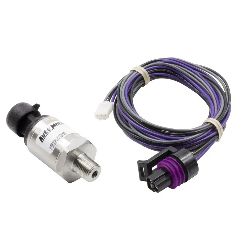 Autometer Airdrive 0-100 PSI Fluid Pressure Sensor Kit 1/8in. NPT Male Sensor Kit (ATM6052)