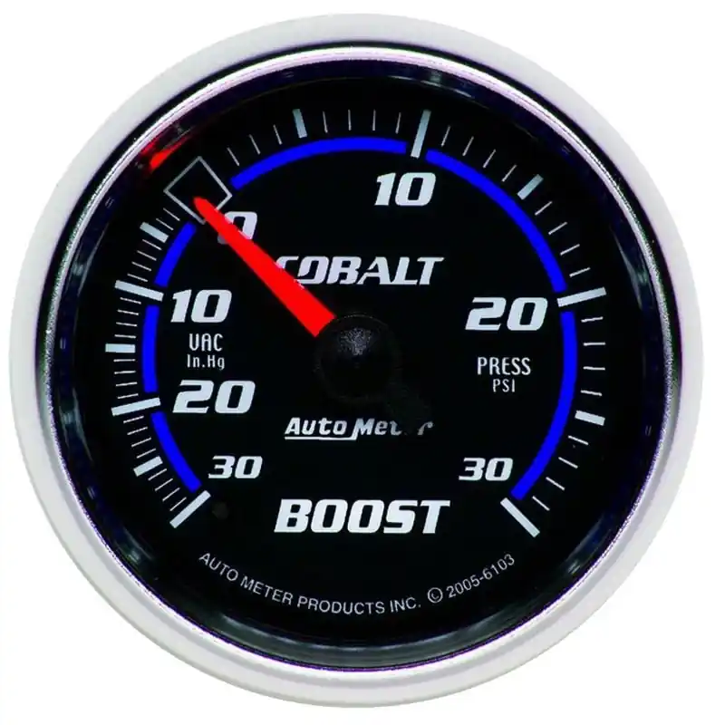 Autometer Cobalt 52mm 30psi mechanical Boost Gauge (ATM6103)