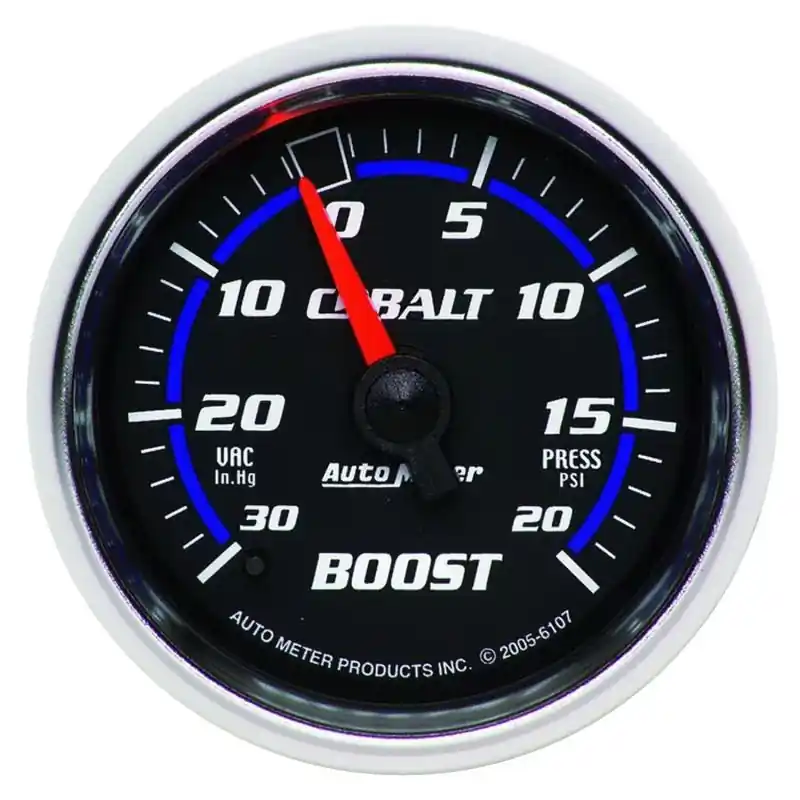 Autometer Cobalt 52mm 20psi mechanical Boost Gauge (ATM6107)