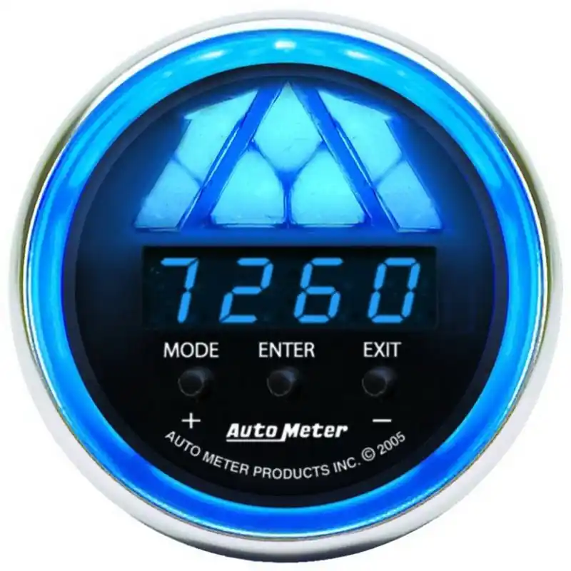 Autometer Cobalt 52mm Digital Pro Shift System Shift Light, Level 1 Gauge (ATM6187)