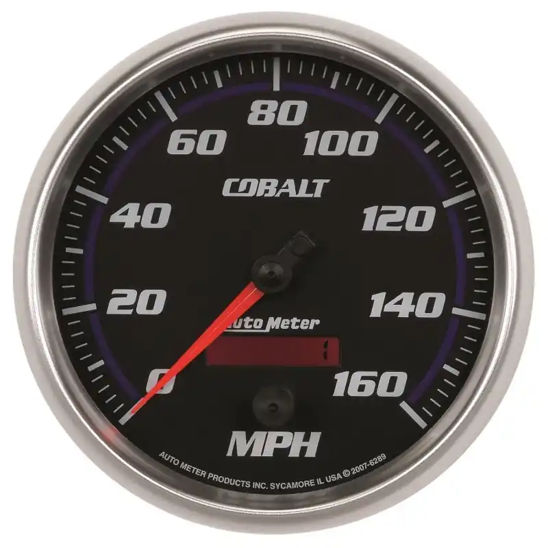 Autometer Cobalt 5in 160mph In-Dash Electronic Programmable Speedometer (ATM6289)