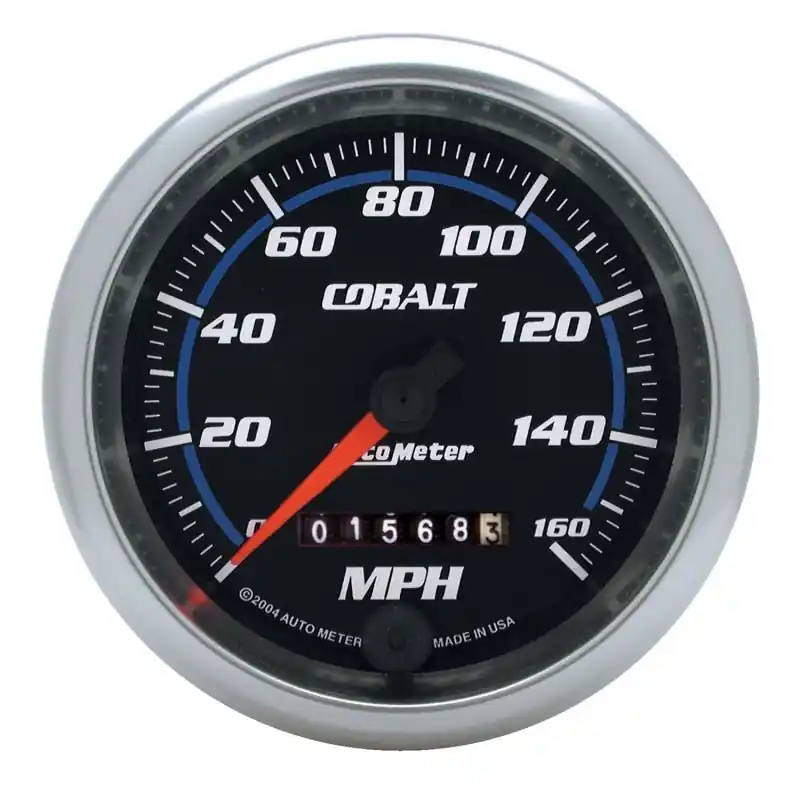 AutoMeter Gauge Speedometer 3-3/8in. 160MPH Mechanical Cobalt (ATM6293)