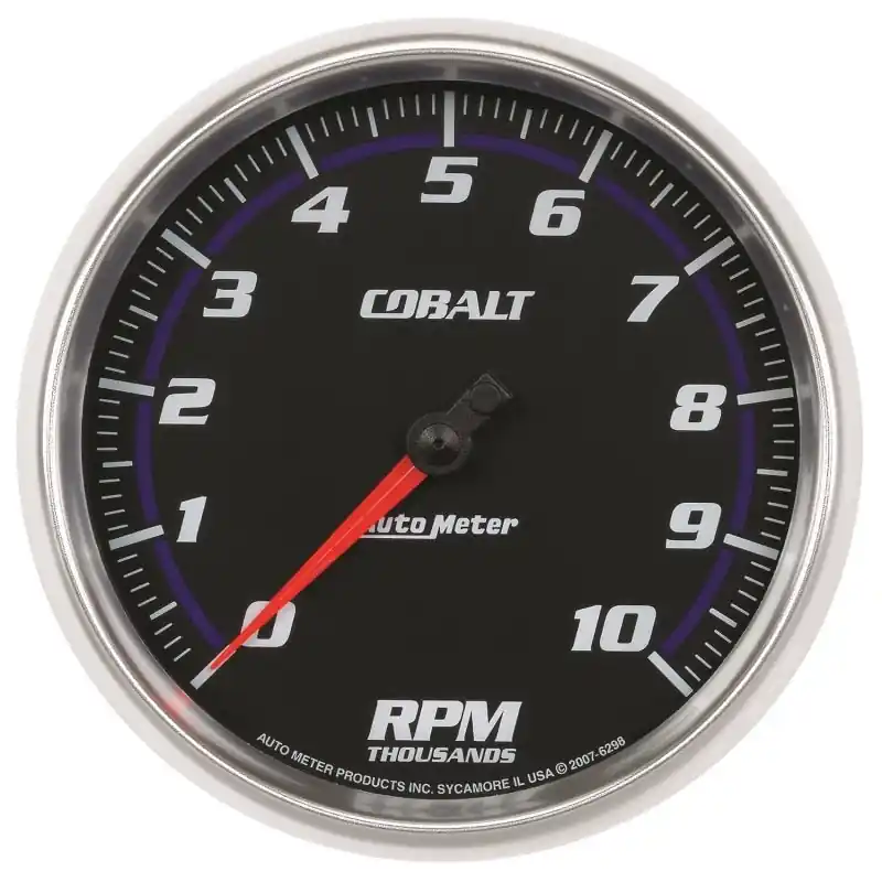 Autometer Cobalt 5in 10,000RPM In-Dash Tachometer (ATM6298)