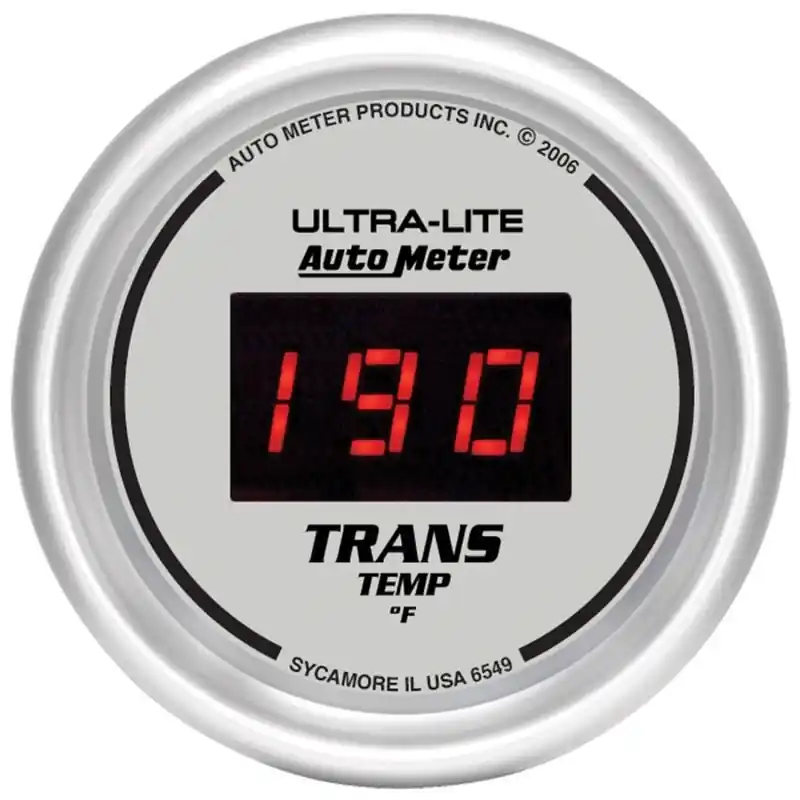 Autometer Ultra-Lite 52mm 0-300 Deg F Digital Oil Temperature (ATM6549)