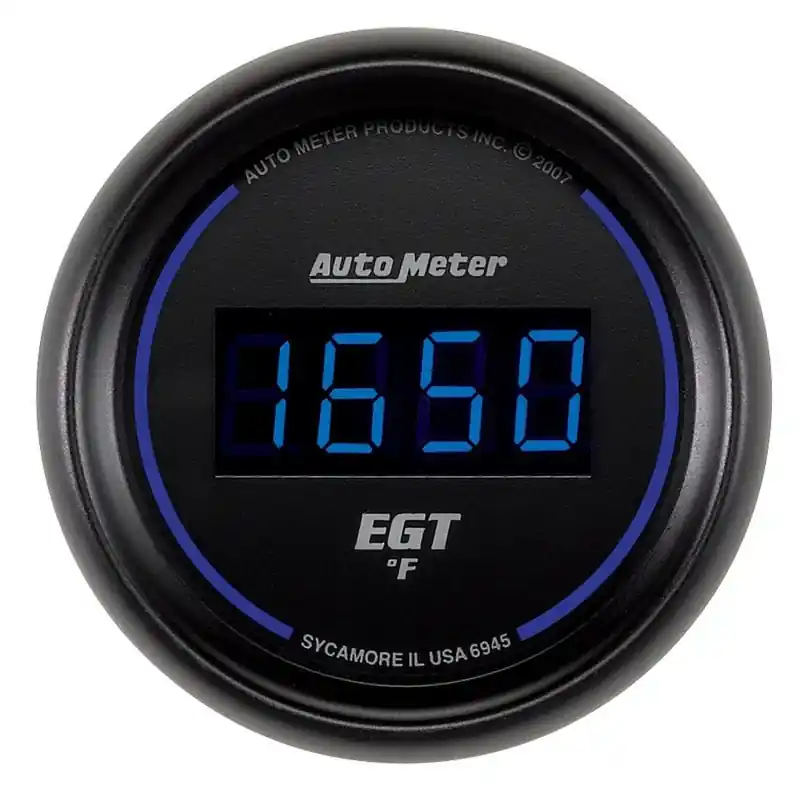 Autometer Cobalt Digital 52.4mm 0-2000 deg F Pyrometer (ATM6945)