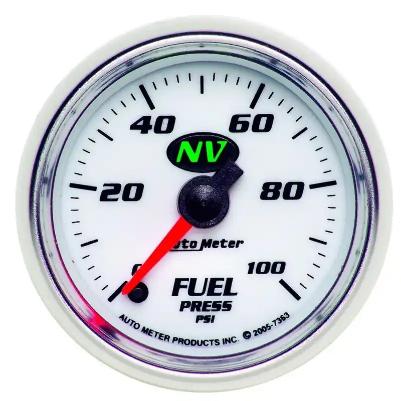 Autometer 52.4mm Full Sweep Electric Fuel Pressure Gauge (ATM7363)