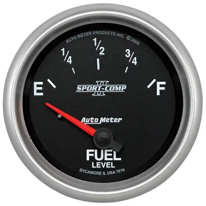 Autometer Sport-Comp II 2-5/8in Fuel Level Gauge (ATM7616)