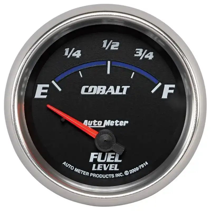 Autometer Cobalt 66.7mm 0-90 ohms Fuel Level Gauge (ATM7914)