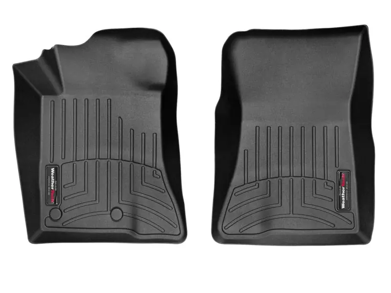 WeatherTech 15 Ford Mustang Front FloorLiners - Black (WET446991)