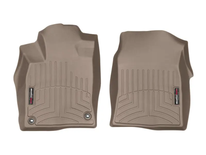 WeatherTech 2016+ Honda Civic Sedan Front FloorLiner - Tan (WET458841)