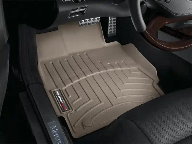 WeatherTech 2016+ Honda Civic Front FloorLiner - Tan (WET459431)