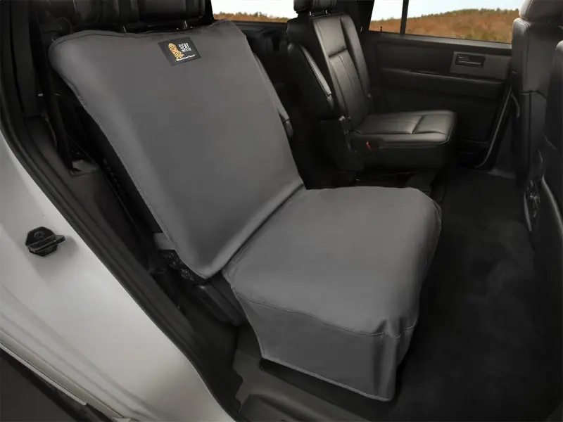WeatherTech Universal 1st Row Bucket Drivers Seat Protector - Black (WETSPB002CH)