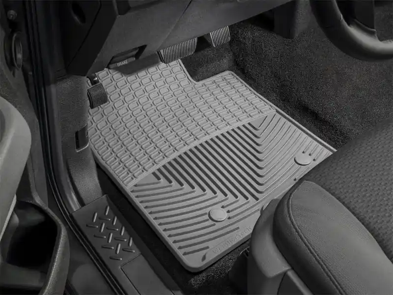 WT Rubber Mats - Front - Grey (WETW101GR-W50GR)