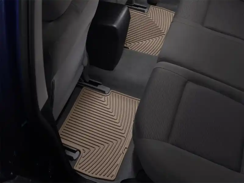 WeatherTech 06-11 Honda Civic Rear Rubber Mats - Tan (WETW197TN)