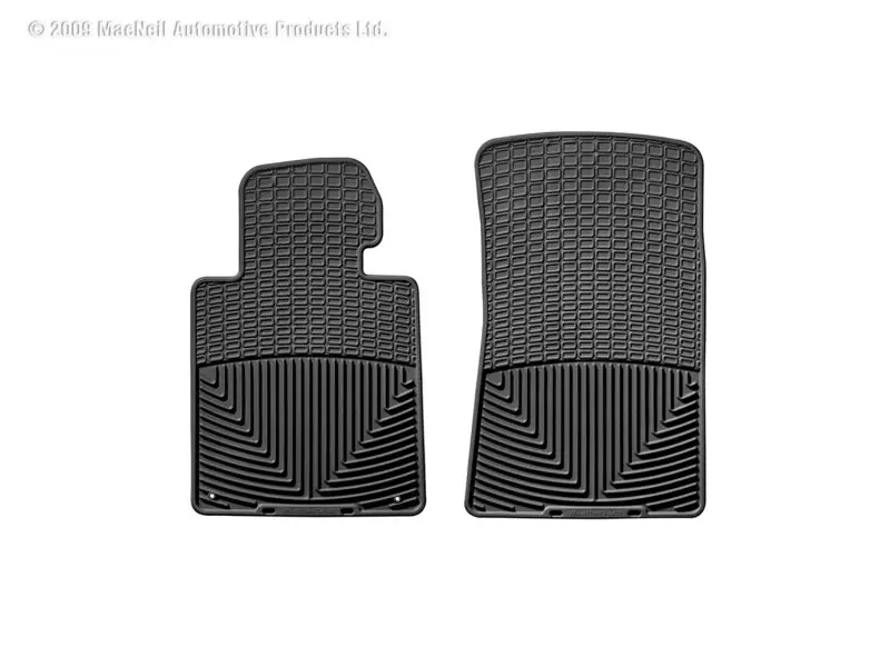 WeatherTech 99 BMW M3 Convertible Front Rubber Mats - Black (WETW24)