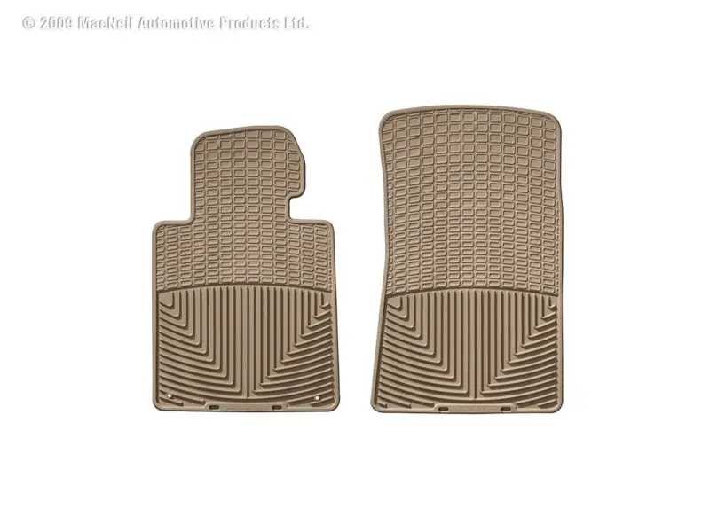 WeatherTech 99 BMW M3 Convertible Front Rubber Mats - Tan (WETW24TN)