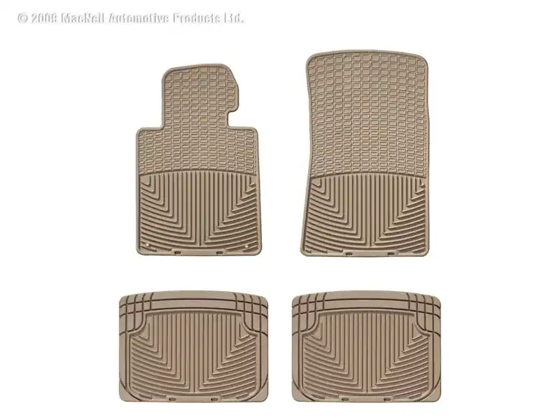 WT Rubber Mats - Rear - Tan (WETW24TN-W20TN)