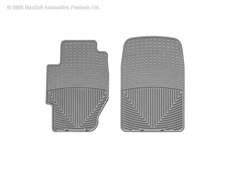 WeatherTech 03 Honda Civic Hybrid Front Rubber Mats - Grey (WETW34GR)