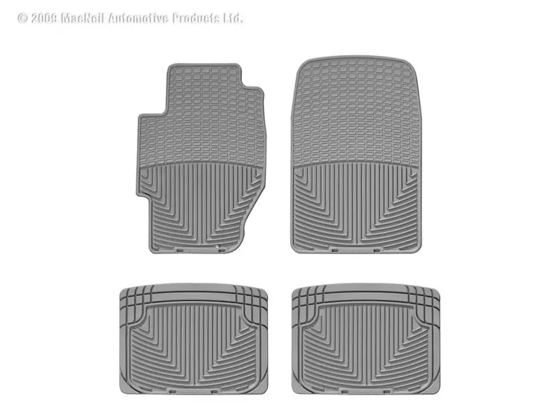 WT Rubber Mats - Rear - Grey (WETW34GR-W20GR)