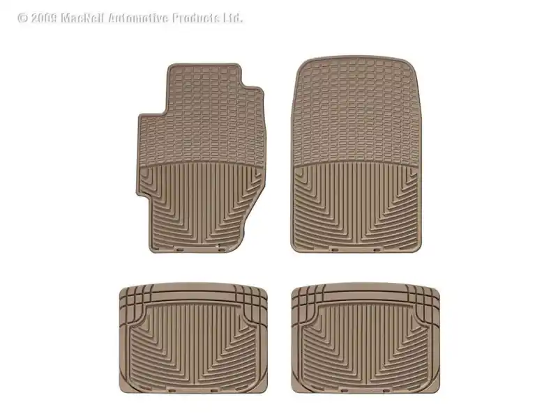 WT Rubber Mats - Rear - Tan (WETW34TN-W20TN)