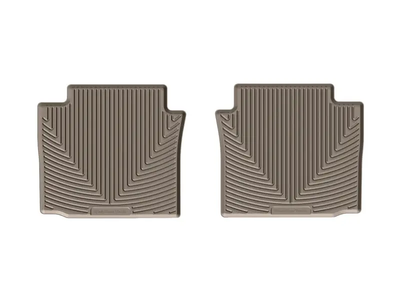 WeatherTech 2016+ Honda Civic Sedan / Coupe Rear Rubber Mats - Tan (WETW391TN)