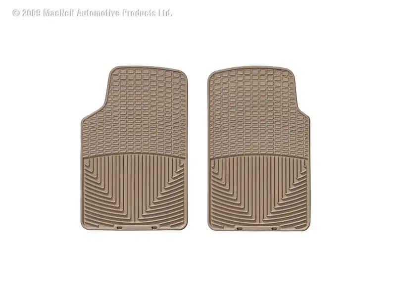 WeatherTech 98 Chevrolet Tracker Front Rubber Mats - Tan (WETW3TN)