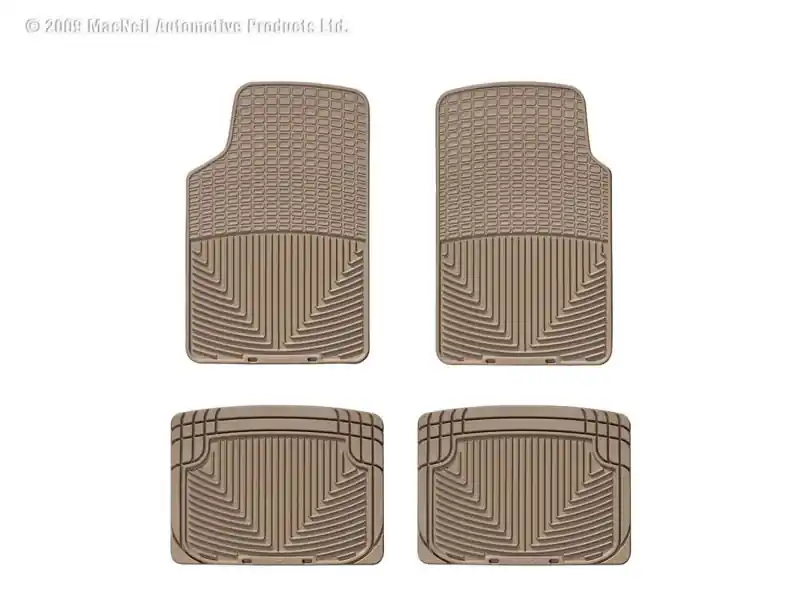 WT Rubber Mats - Rear - Tan (WETW3TN-W20TN)