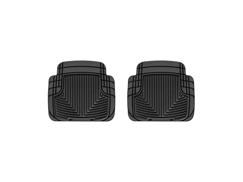 WeatherTech 99 BMW M3 Convertible Rear Rubber Mats - Black (WETW50)