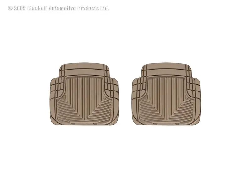WeatherTech 99 BMW M3 Convertible Rear Rubber Mats - Tan (WETW50TN)