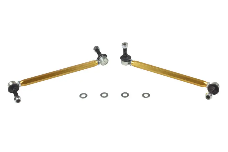 Whiteline 05-10 Chevy Cobalt/6/09+ Cruze/06-11 HHR Front Sway Bar - Link Assembly H/D Adj Steel Ball (WHLKLC175)