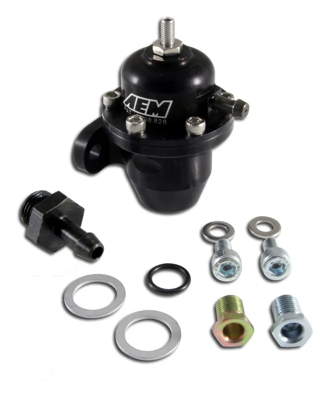 AEM 94-01 Acura Integra / 90-93 Honda Accord / 92-95 Honda Civic / 99-00 Honda Civic Black Adjustabl (AEM25-300BK)