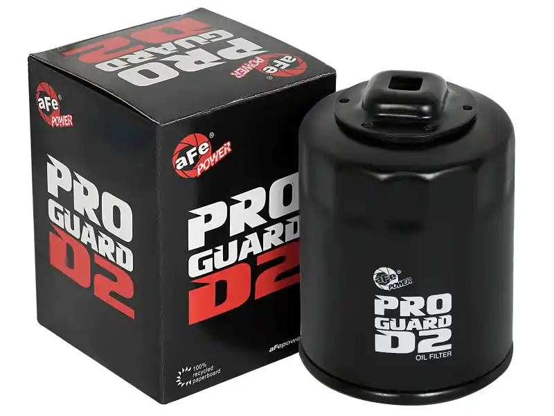 aFe ProGuard D2 Fluid Filters Fuel F/F Oil; Nissan Trucks 99-14; Honda Cars 01-14 (AFE44-LF016)