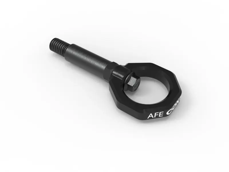 aFe Control Front Tow Hook Black 20-21 Toyota GR Supra (A90) (AFE450-721001-B)