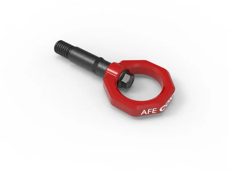 aFe Control Rear Tow Hook Red 20-21 Toyota GR Supra (A90) (AFE450-721002-R)