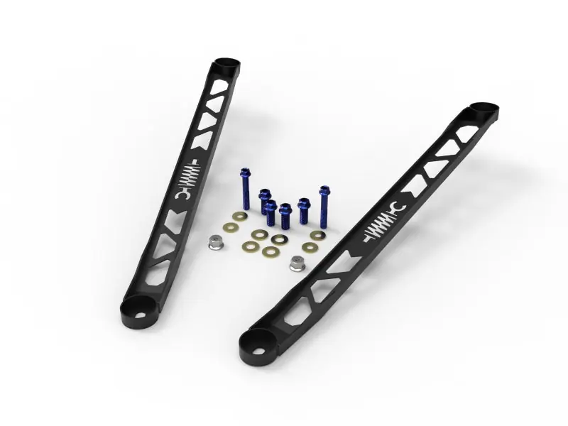 aFe CONTROL 304 Stainless Steel Front Suspension Strut Brace Black - Toyota GR Supra (A90) 20-21 (AFE450-721003-B)