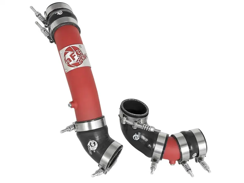 aFe Bladerunner Intercooler Tube Hot/Cold - Red 2017 Honda Civic Type R L4-2.0L (t) (AFE46-20324-R)