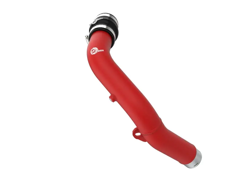aFe BladeRunner 2-1/2 IN Aluminum Hot Charge Pipe Red 22-23 Subaru WRX H4-2.4L (t) (AFE46-20668-R)