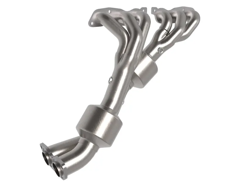 aFe 98-05 Lexus GS300 / 01-05 Lexus IS300 Twisted Steel 304 Stainless Steel Header w/ Cat (AFE48-36017-HC)