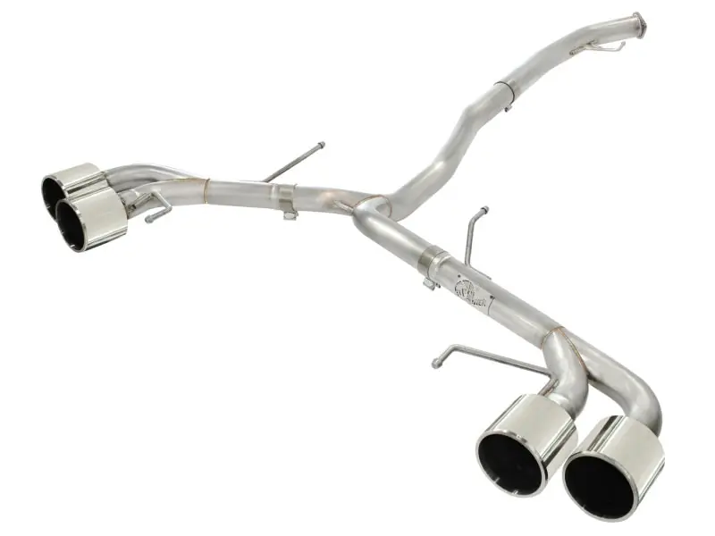aFe Takeda 3in SS Exhaust Cat-Back 09-14 Nissan GTR V6 3.8L Polished Tips (AFE49-36108-P)