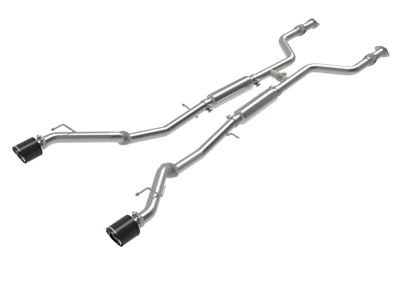aFe POWER Takeda 2023 Nissan Z 2 1/2in 304 SS Cat-Back Exhaust System w/ Carbon Fiber Tips (AFE49-36138-C)