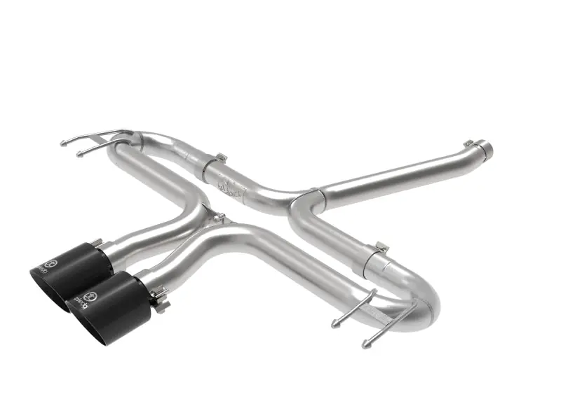 aFe Takeda 2-1/2in 304 SS Axle-Back Exhaust w/Black Tips 17-20 Honda Civic Sport L4-1.5L (t) (AFE49-36625-B)