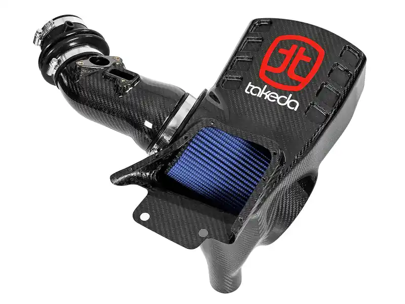aFe Momentum Black Series Carbon Fiber CAIS w/Pro 5R Filter 17-18 Honda Civic Type R I4-2.0L (t) (AFE58-10002R)