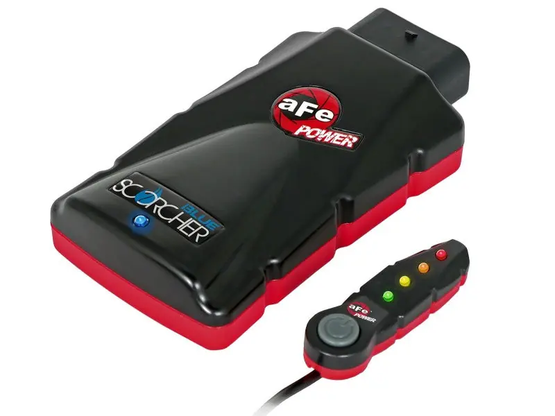 aFe Scorcher Blue Module 15-21 Ford Mustang Ecoboost L4-2.3L (t) (AFE77-83021)