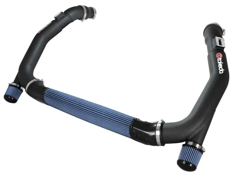 aFe Takeda Air Intake System Stage-2 PRO 5R 09-14 Nissan GT-R V6 3.8L (tt) - Black (AFETA-3007B)