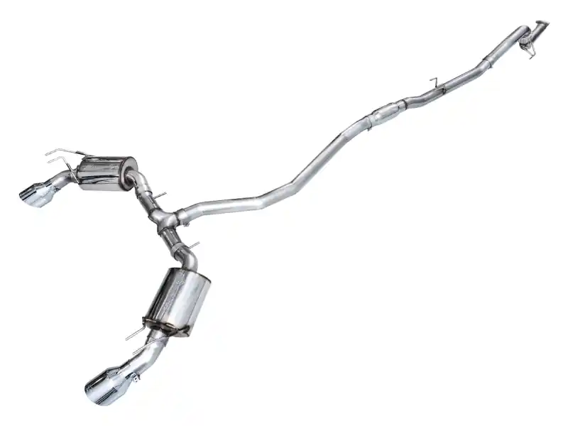 AWE Tuning 22+ Honda Civic Si/Acura Integra Touring Edition Catback Exhaust - Dual Chrome Silver Tip (AWE3015-32331)