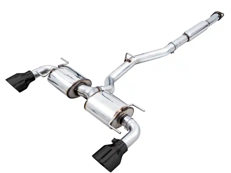 AWE Subaru BRZ/ Toyota GR86/ Toyota 86 Touring Edition Cat-Back Exhaust- Diamond Black Tips (AWE3015-33486)