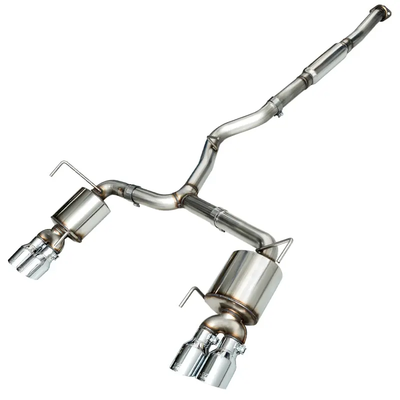 AWE Tuning 2015+ Subaru WRX VA Sedan Touring Edition Exhaust - Chrome Silver Tips (102mm) (AWE3015-42098)